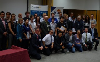 Prizegiving group 2011 to Gaia