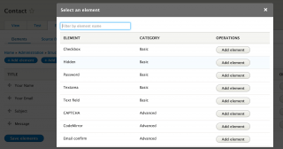 The UI for YAML form