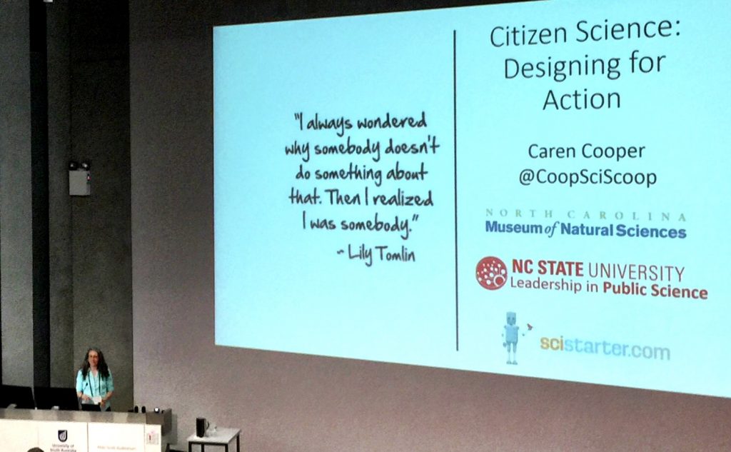 Dr Caren Cooper's Citizen Science: Designing for Action