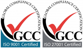 ISO9001 and ISO27001 certified